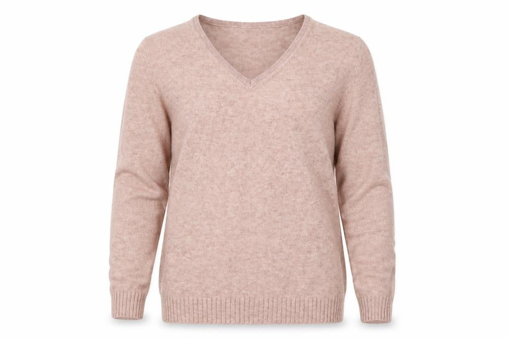 VILA Womens Pink  Knit Pullover Jumper Size L