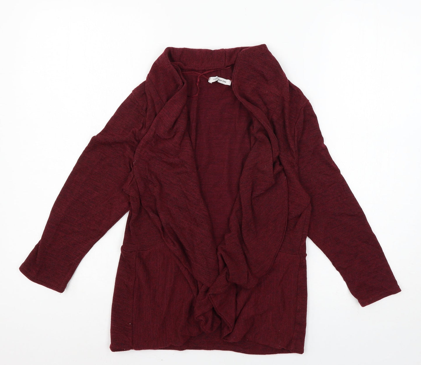 Simply Stock Shop Womens Purple  Knit Cardigan Jumper Size S