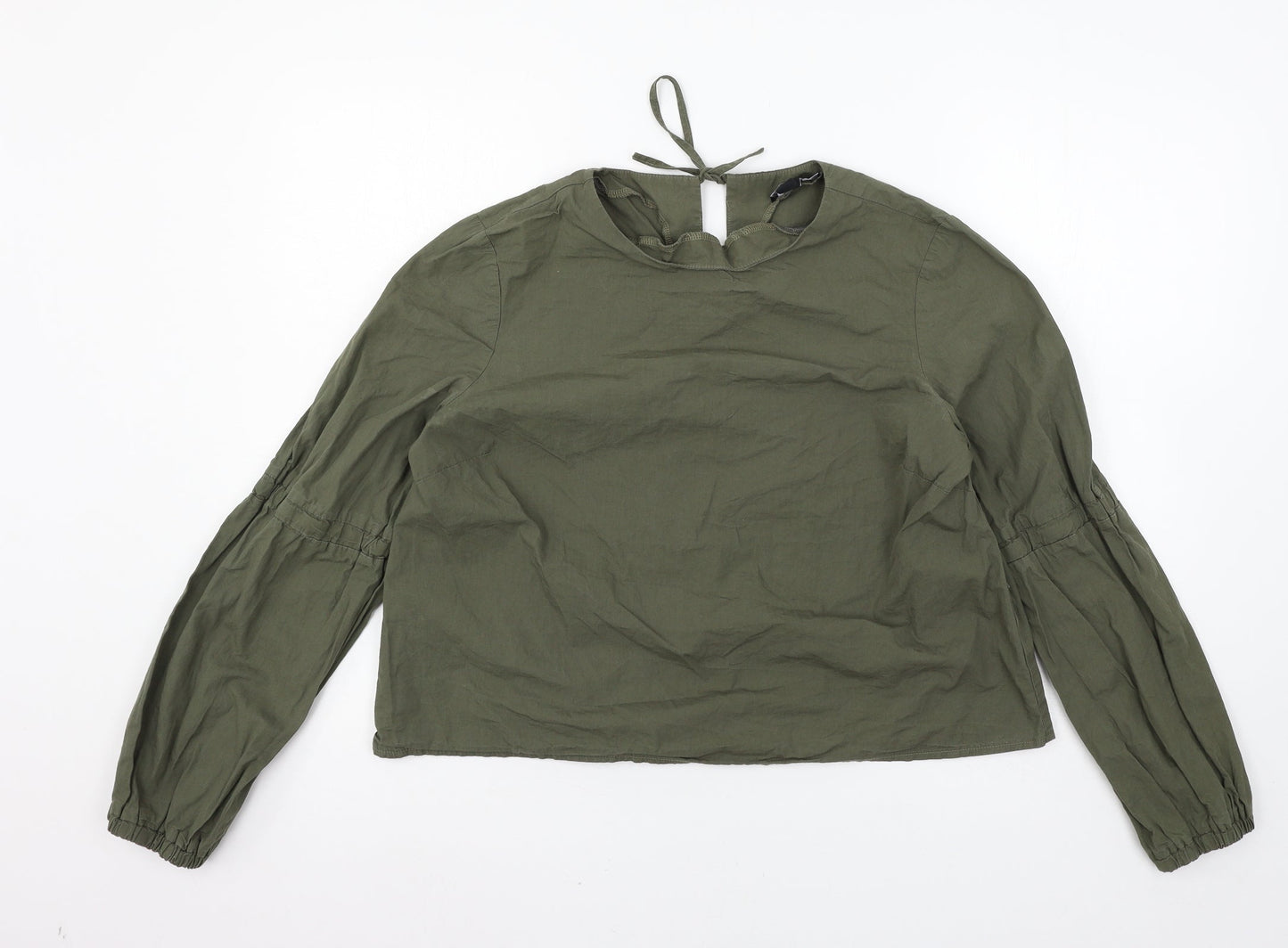 New Look Womens Green   Basic Blouse Size 14