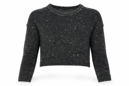 Divided Womens Grey  Knit Pullover Jumper Size 12