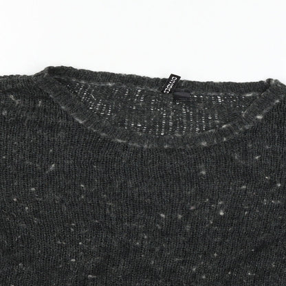 Divided Womens Grey  Knit Pullover Jumper Size 12