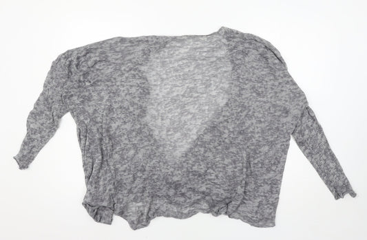Preworn Womens Grey  Knit Pullover Jumper Size M