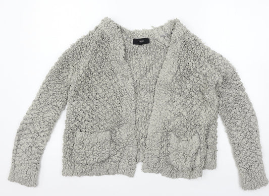 NEXT Womens Grey  Knit Cardigan Jumper Size S