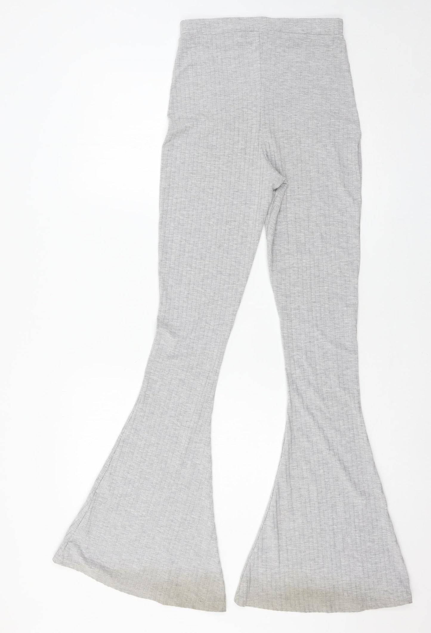 Misspap Womens Grey  Jersey Trousers  Size 8 L32 in