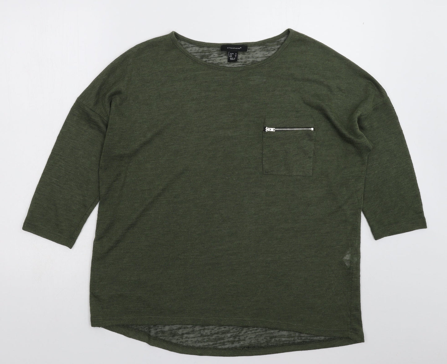 Atmosphere Womens Green   Pullover Jumper Size 16