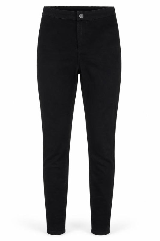 Denim & Co. Womens Black  Denim Jegging Jeans Size 6 L29 in