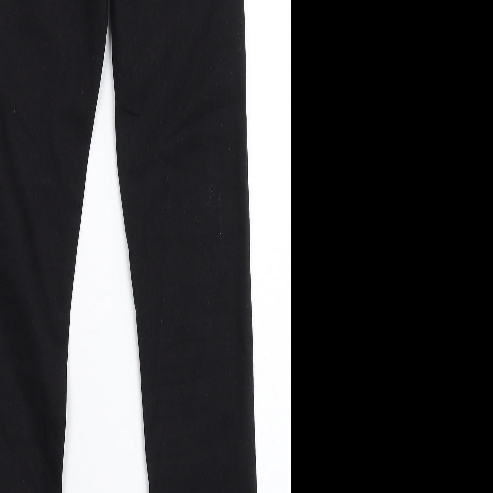 Denim & Co. Womens Black  Denim Jegging Jeans Size 6 L29 in