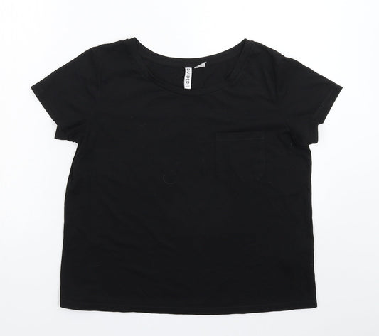 Divided Womens Black   Basic T-Shirt Size S