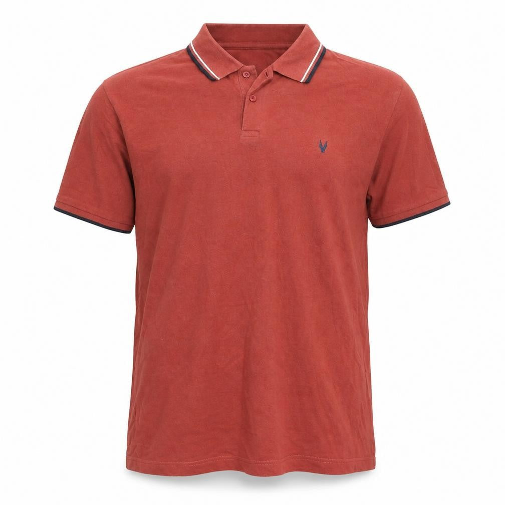 Very Mens Brown    Polo Size L