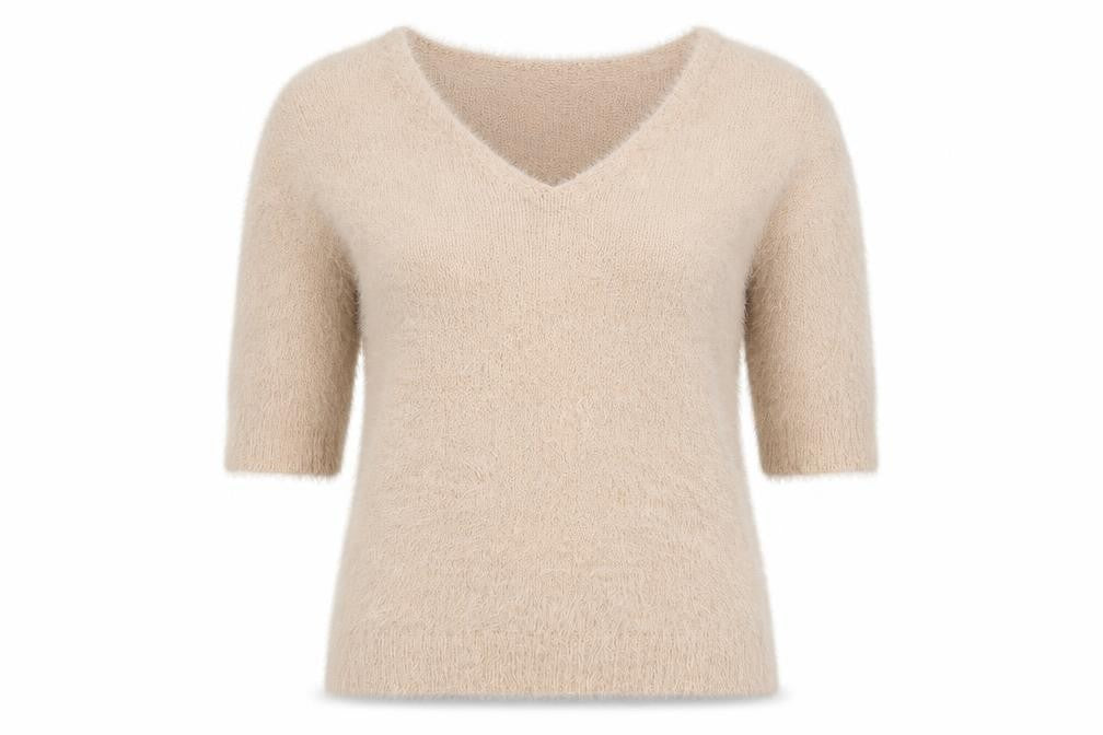 F&F Womens Beige  Knit Pullover Jumper Size 10