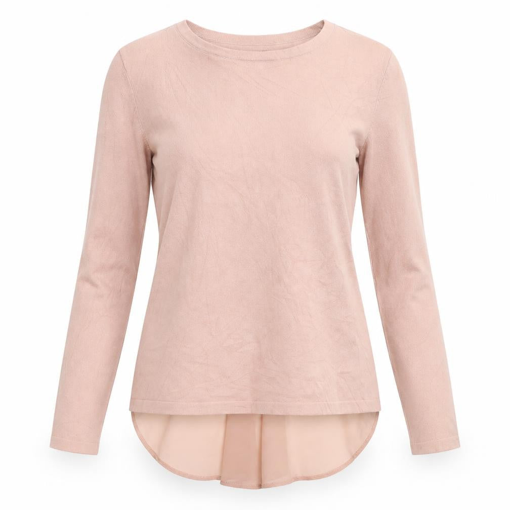 Body Flirt Womens Pink  Knit Pullover Jumper Size S