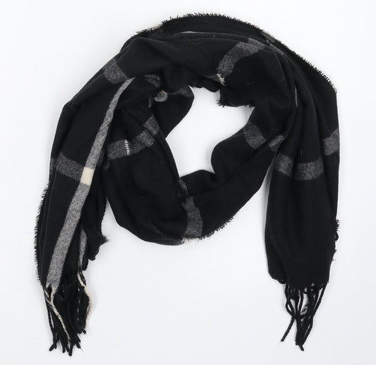 Preworn Unisex Multicoloured Check Knit  Scarf