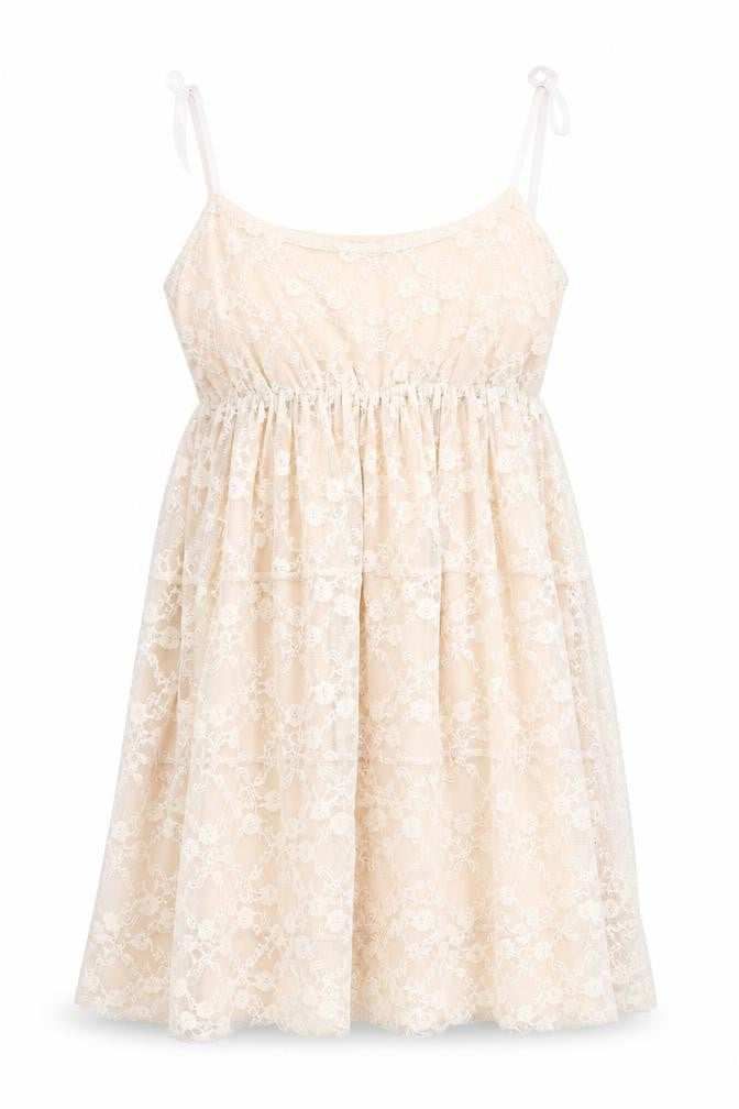 tenki Womens Beige Floral  Basic Blouse Size S