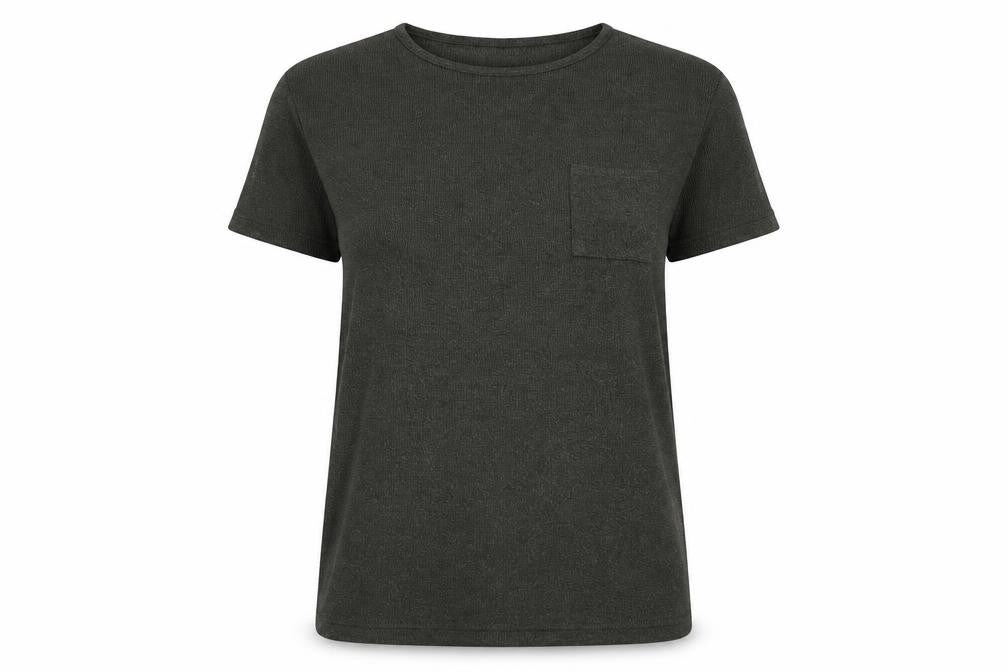 Topshop Womens Green   Basic T-Shirt Size 10