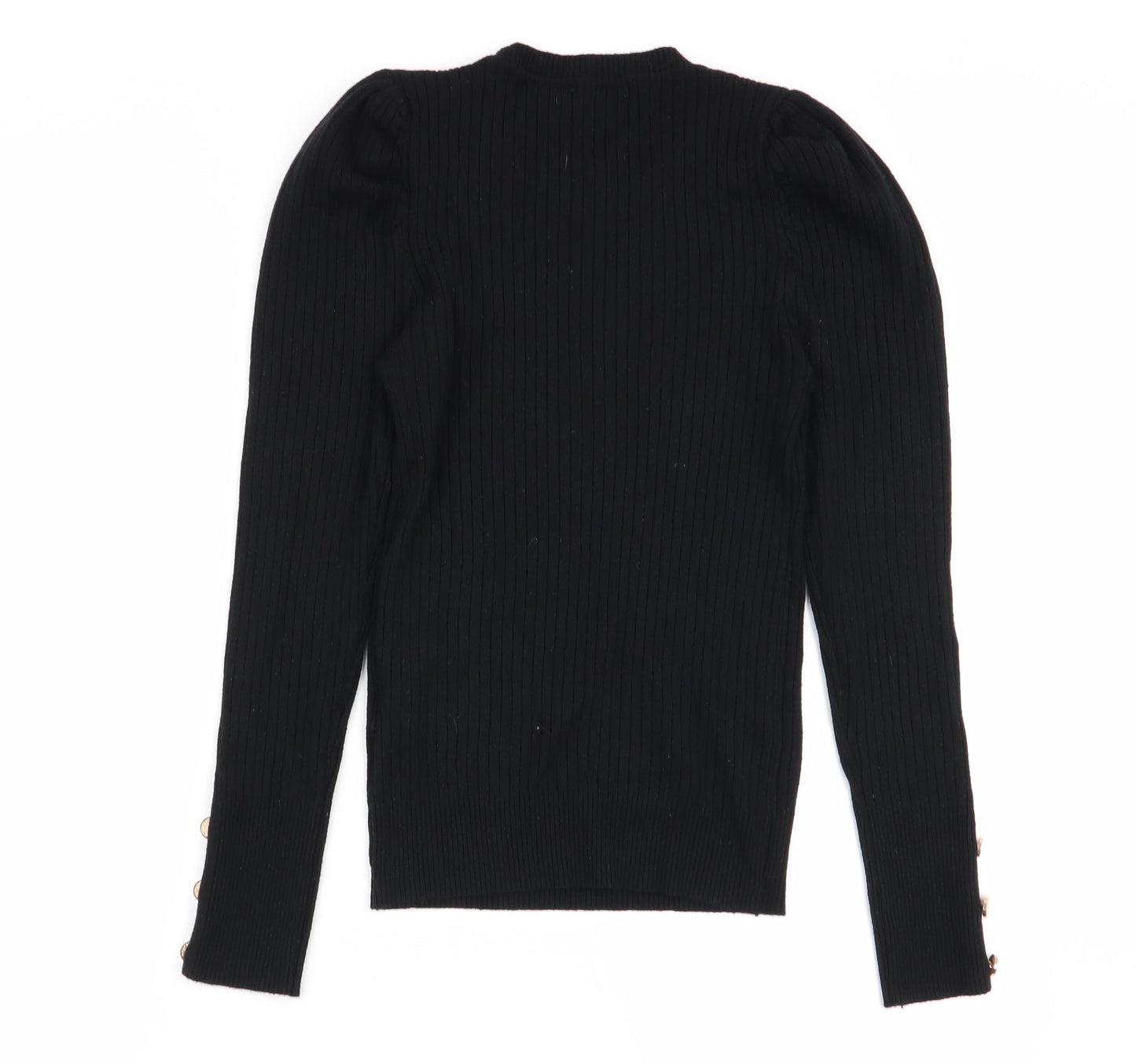 in vogue Womens Black   Basic T-Shirt Size S
