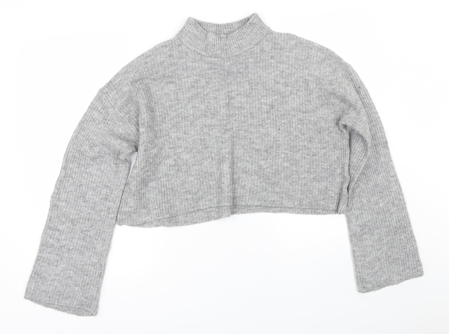 H&M Womens Grey   Pullover Jumper Size S