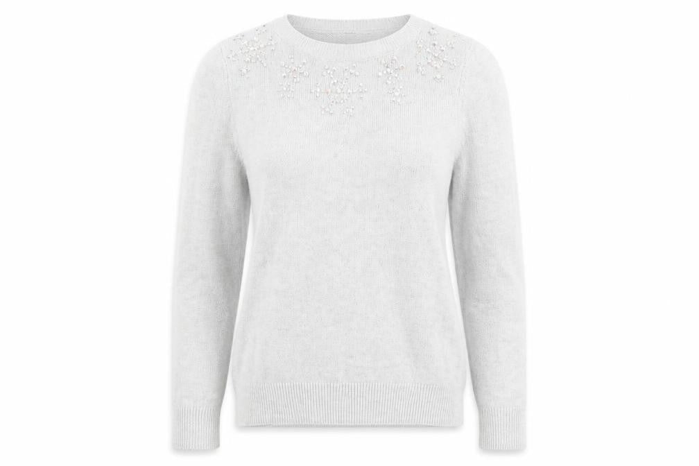 Dorothy Perkins Womens Grey   Pullover Jumper Size 14