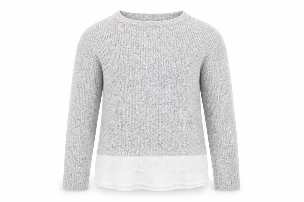 Young Dimension Girls Grey   Pullover Jumper Size 11-12 Years