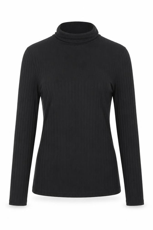 F&F Womens Black Striped  Wrap T-Shirt Size 10