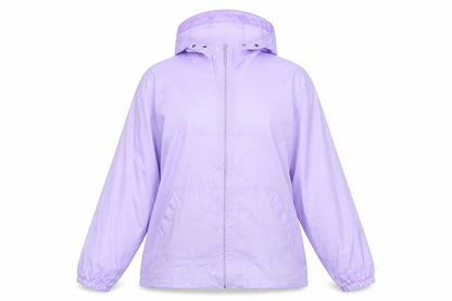 Rainy Days Womens Purple   Rain Coat Jacket Size M