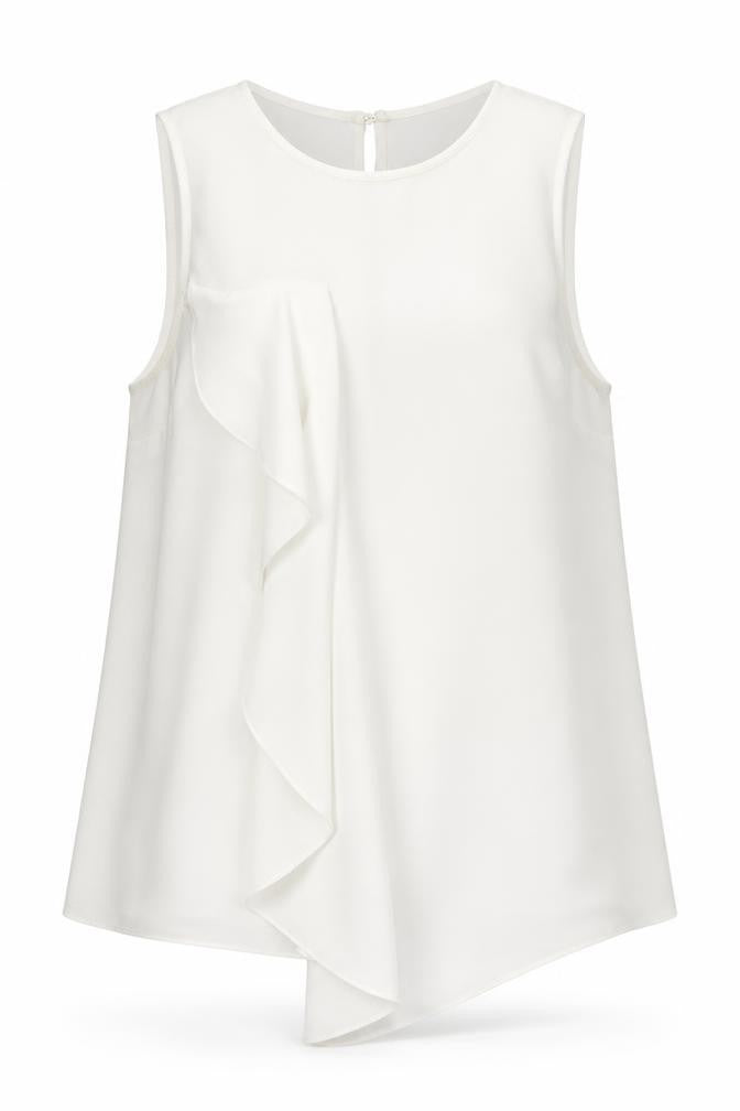 ASOS Womens White   Basic Tank Size 8