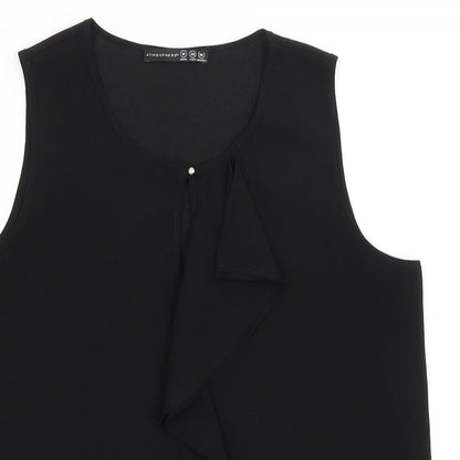 Atmosphere Womens Black   Basic Tank Size 10
