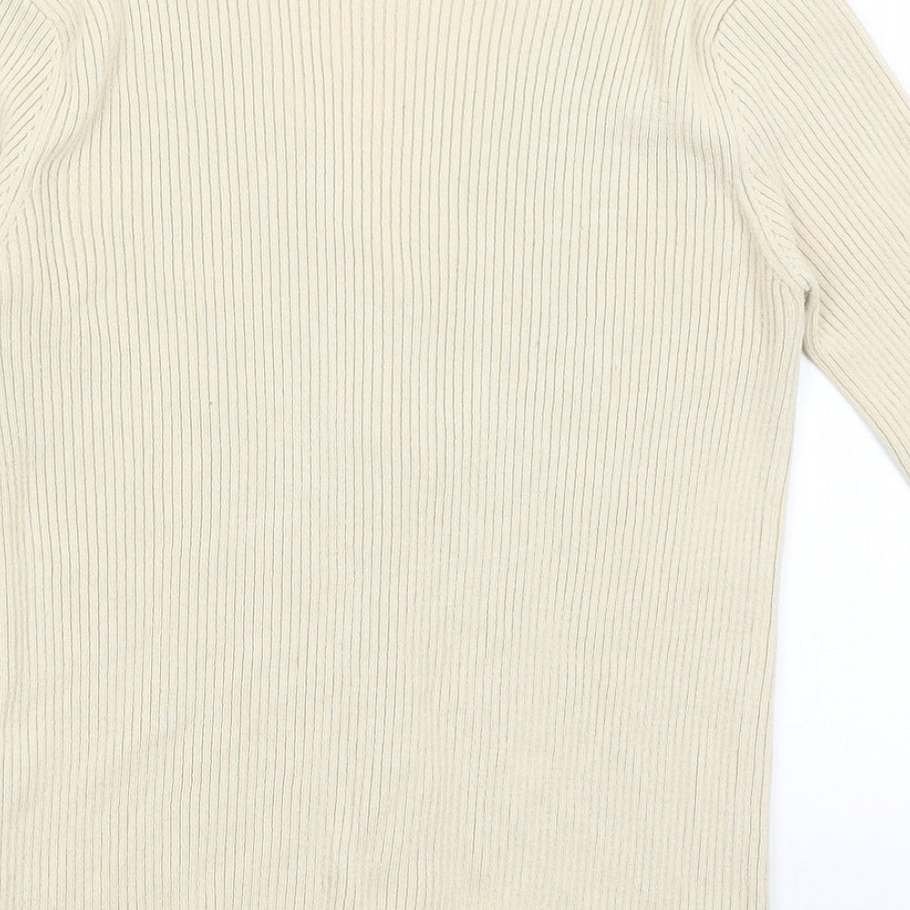 S Oliver Womens Beige   Cardigan Jumper Size 8