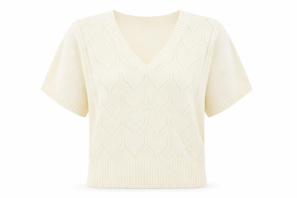Coecis Womens Ivory   Pullover Jumper Size L
