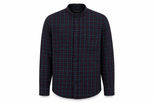 River Island Mens Blue Plaid   Button-Up Size XS