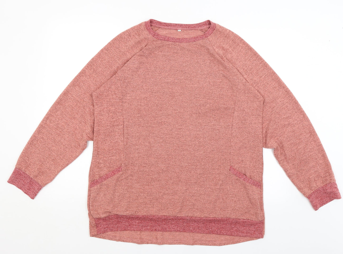 Preworn Womens Pink   Pullover Jumper Size XL