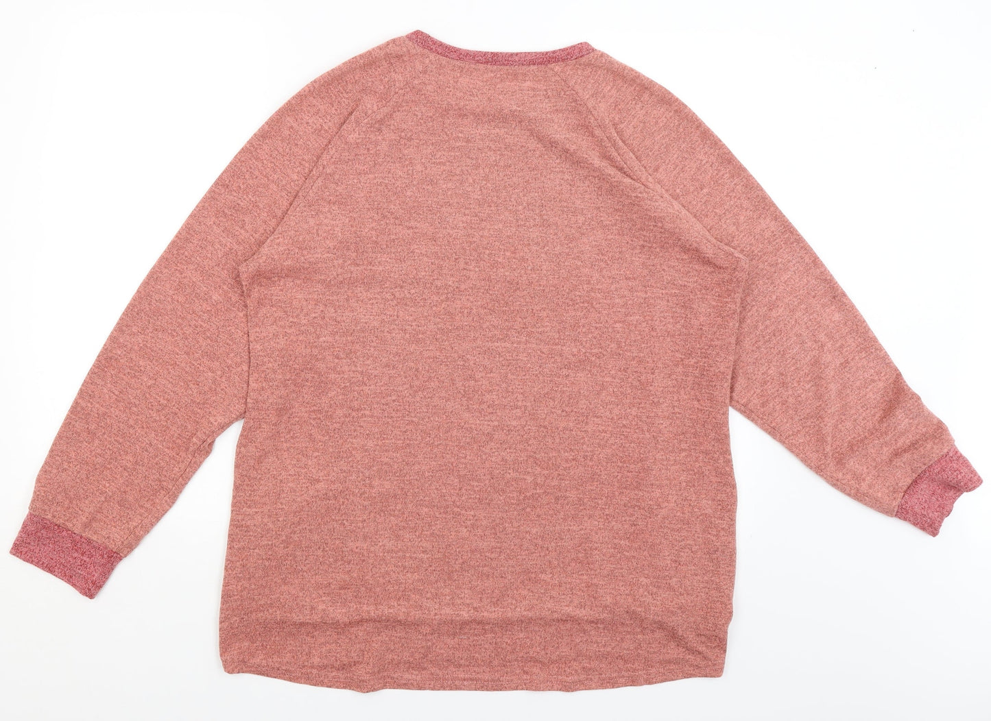 Preworn Womens Pink   Pullover Jumper Size XL