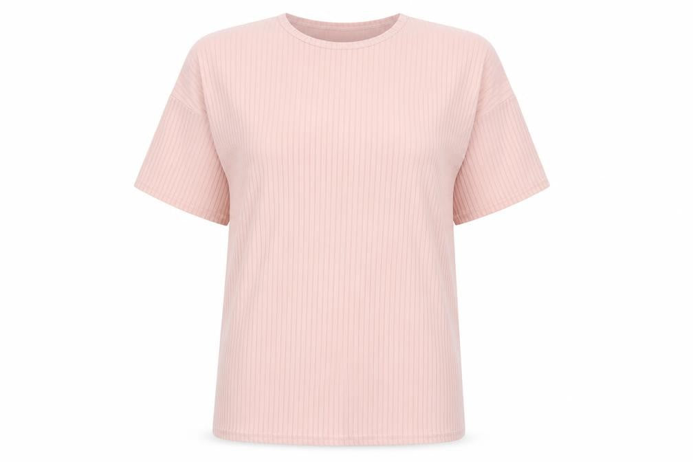 Nasty Gal Womens Pink   Basic T-Shirt Size 12
