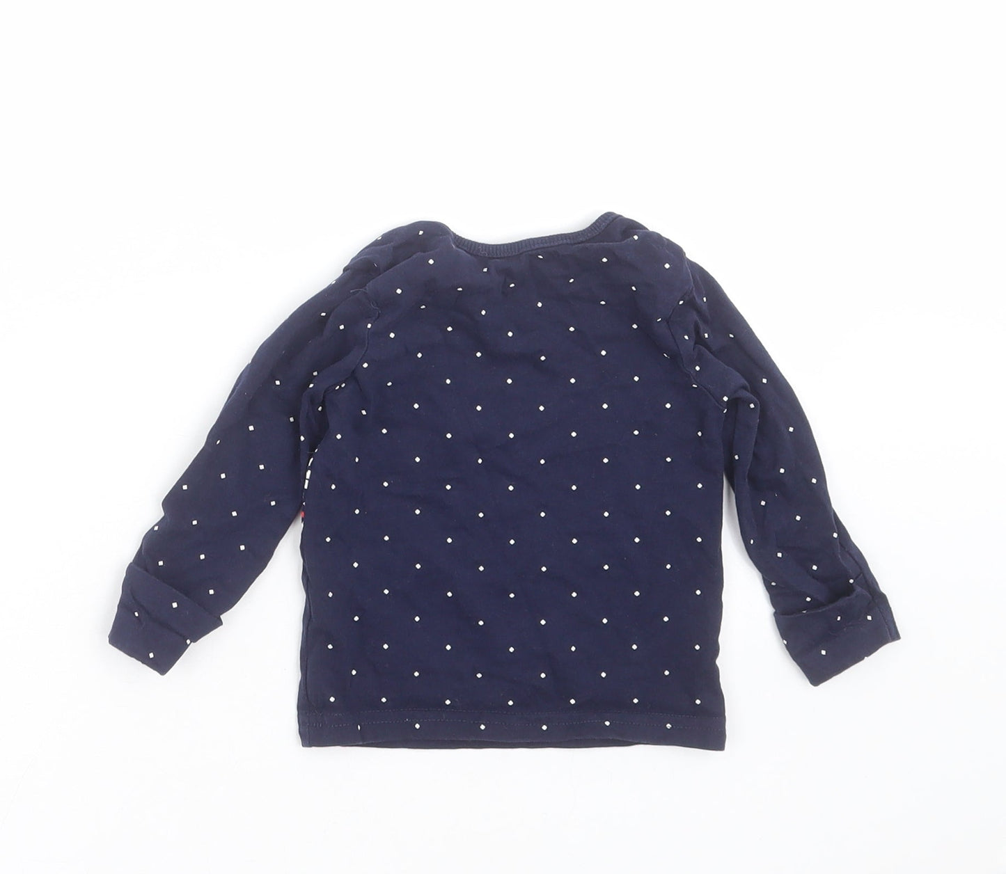 George Baby Blue Geometric  Basic T-Shirt Size 3-6 Months