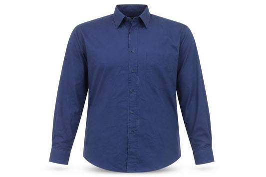 ARMANDO Mens Blue    Button-Up Size M