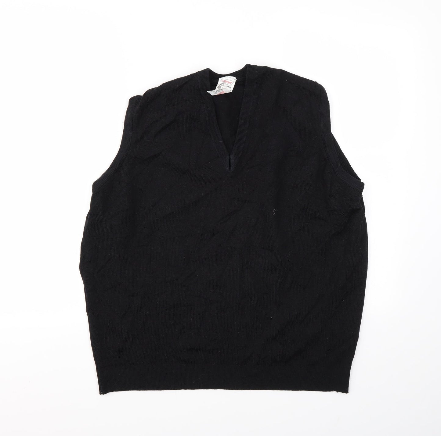ST MICHEAL  Mens Black   Pullover Sweatshirt Size S