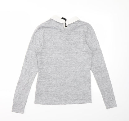 TEMT  Womens Grey   Pullover Jumper Size S
