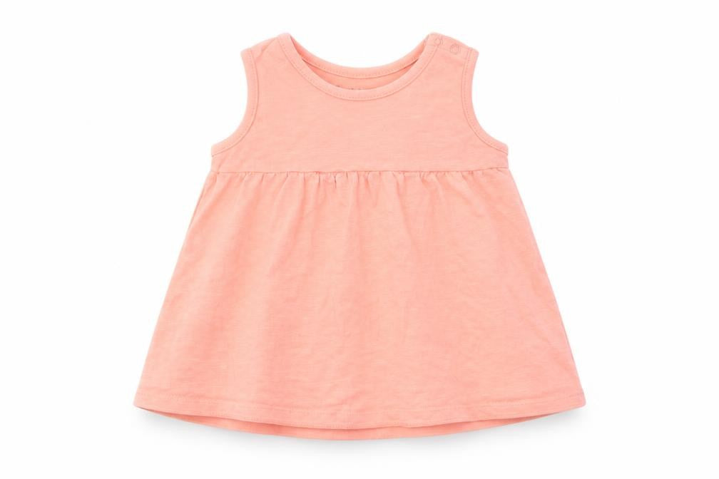 Nutmeg Girls Pink   Basic T-Shirt Size 3-6 Months