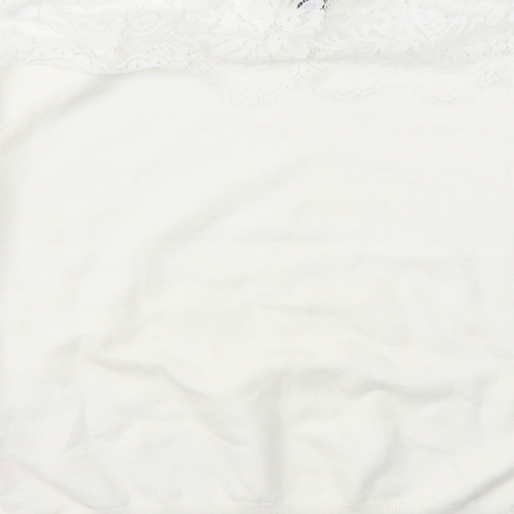 PRIMARK  Womens Ivory   Pullover Jumper Size M