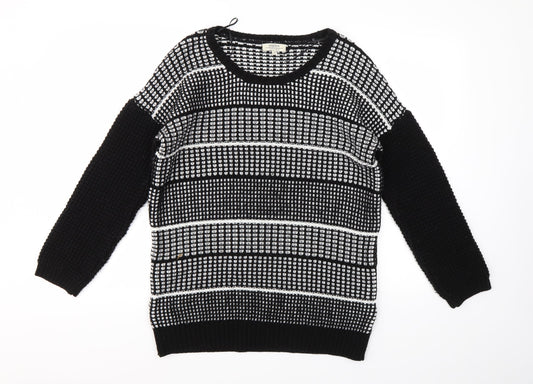 Matalan Womens Multicoloured Argyle/Diamond  Pullover Jumper Size 10