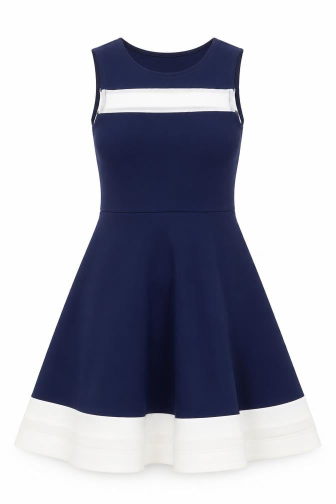 Quiz Womens Blue   Fit & Flare  Size 8
