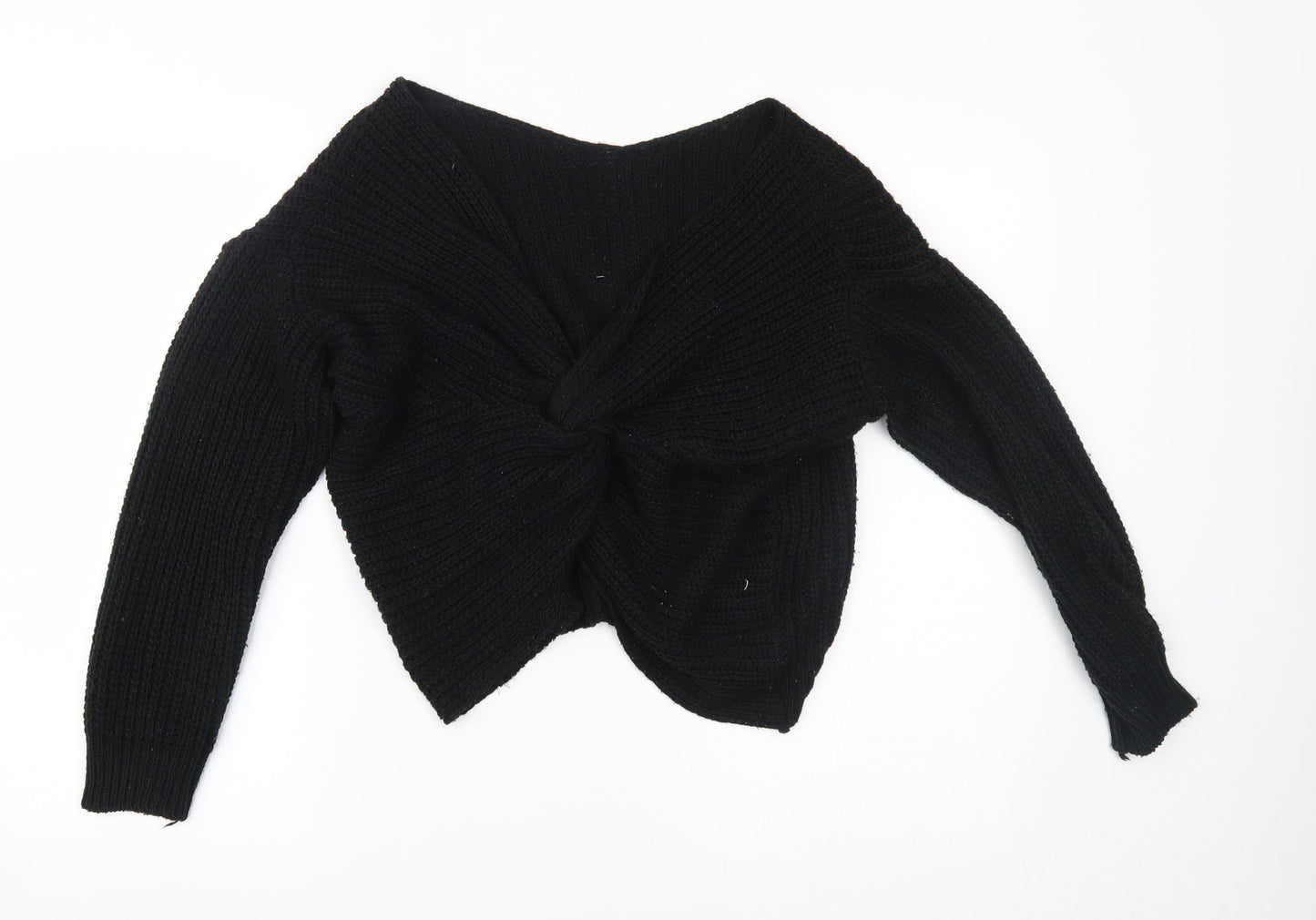 Preworn Womens Black   Basic Blouse Size M