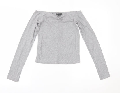 Primark Womens Grey   Basic Blouse Size S