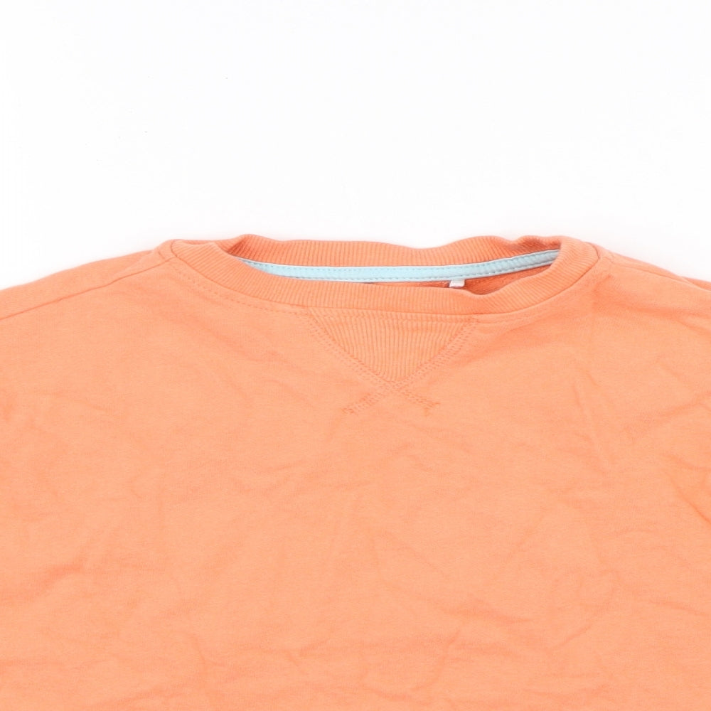 George Boys Orange   Pullover Sweatshirt Size 5-6 Years