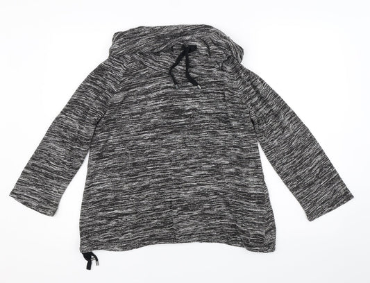 Peacocks Womens Grey   Pullover Jumper Size L