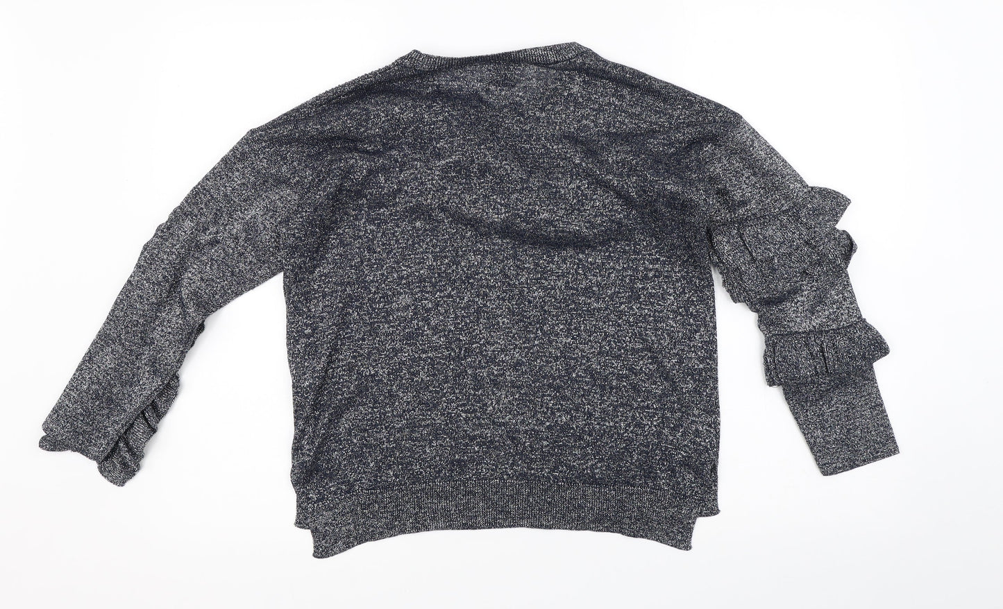 River Island Womens Grey   Henley Jumper Size 6