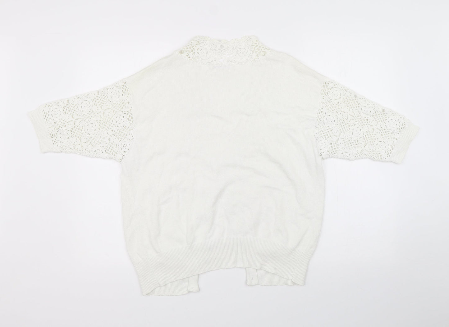 Richards Womens White   Pullover Jumper Size M