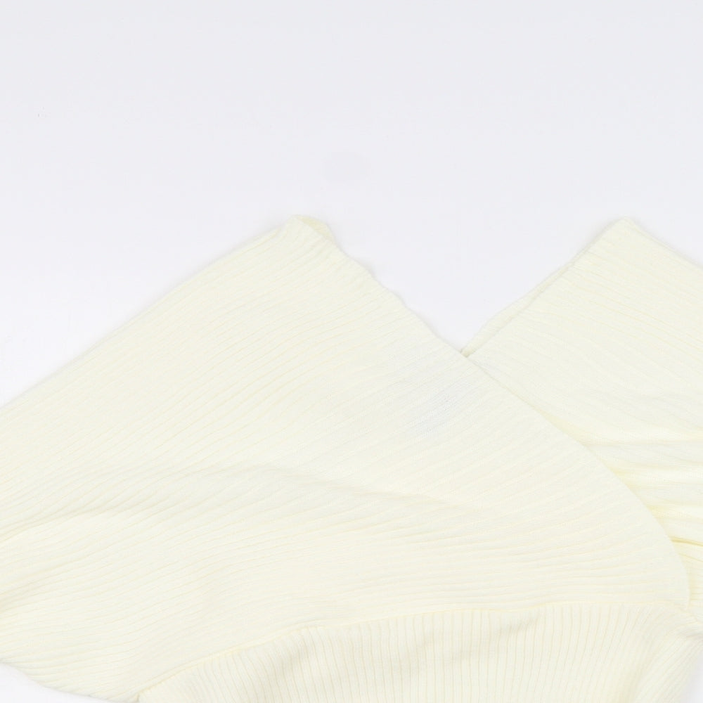 PRETTYLITTLETHING Womens White   Pullover Jumper Size S