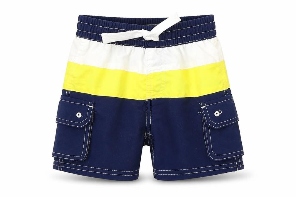 Mini Club Boys Multicoloured Striped  Cropped Trousers Size 9-12 Months