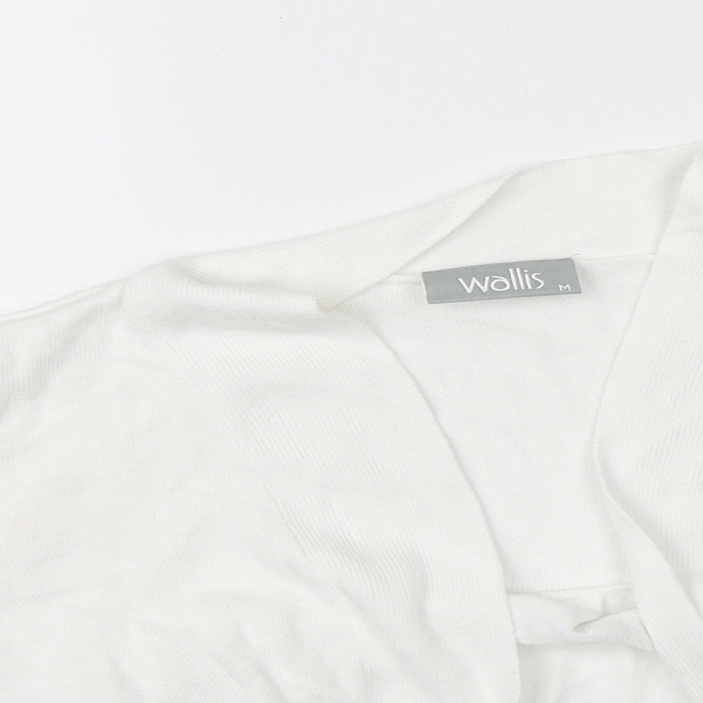 Wallis Womens White   Pullover Jumper Size M