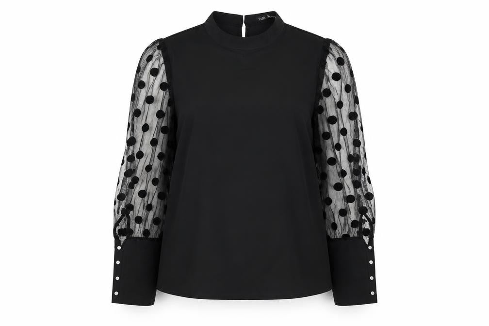 Lapa Womens Black   Basic Blouse Size M